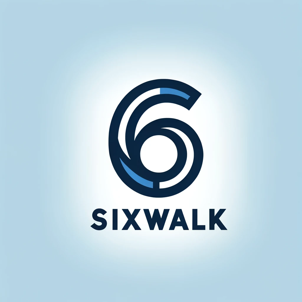 dalle-2024-01-29-09-50-23-create-a-revised-logo-for-sixwalk-with-a-simpler-design-the-logo-should-feature-the-numeral-6-as-a-complete-shape-without-any-cut-at-the-tip-sub